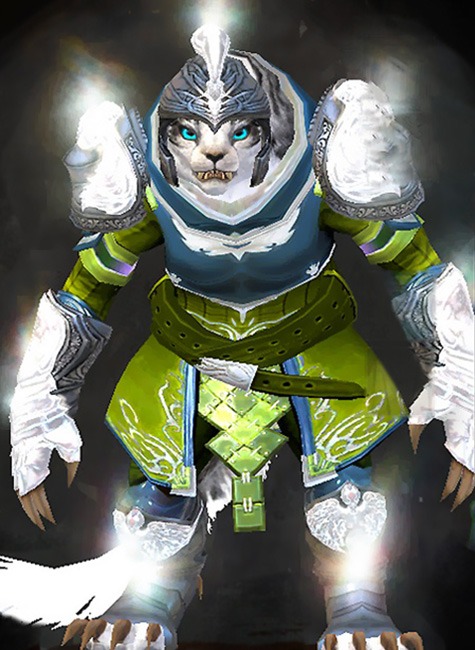 Female Achievement Rewards - Radiant Guild Wars 2 Charr Medium Female Achievement Rewards Armor Set - Radiant