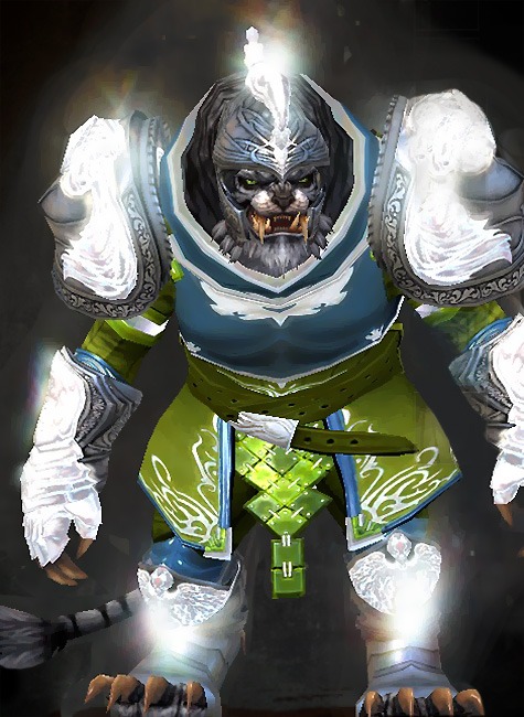 Male Achievement Rewards - Radiant Guild Wars 2 Charr Medium Male Achievement Rewards Armor Set - Radiant